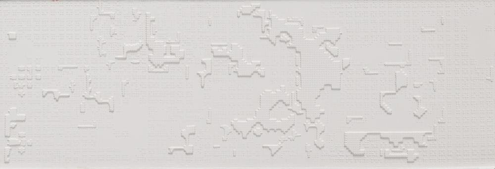 Mutina Bas-Relief Cloud Relief Bianco 18x54