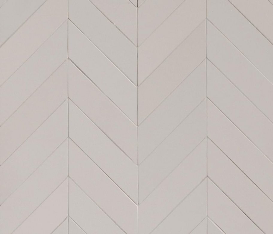 Mutina Mews Chevron Chalk 5.5x19.6