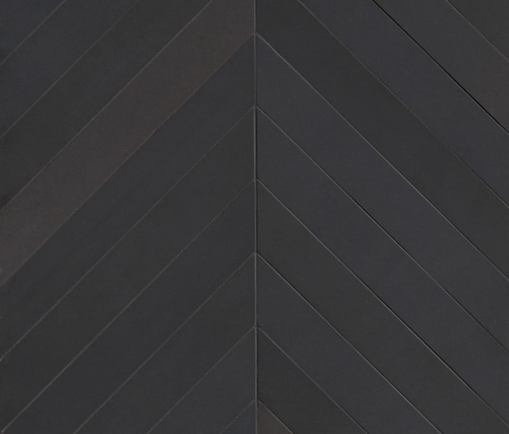 Mutina Mews Chevron Soot 5.5x39.4