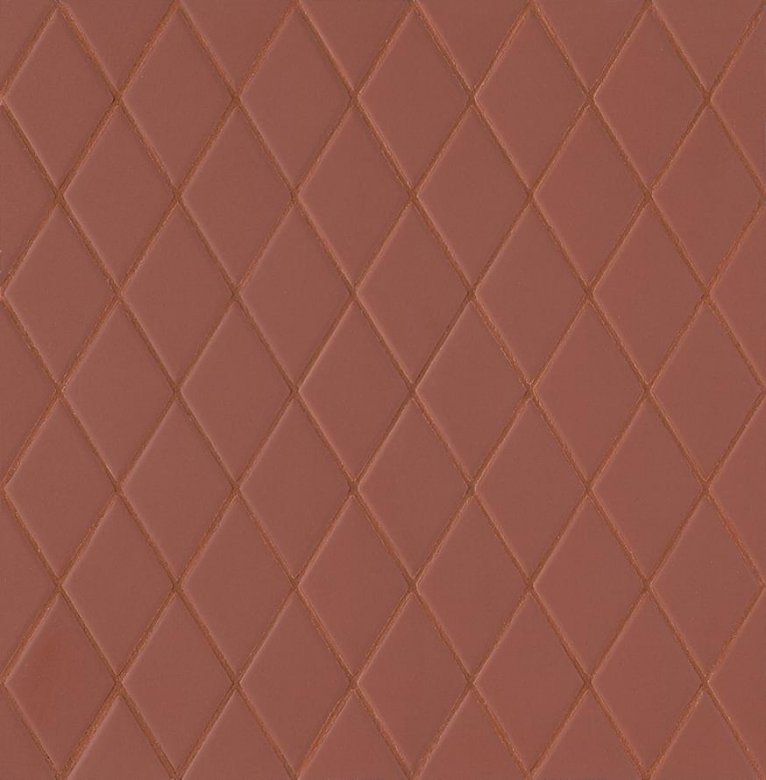 Mutina Rombini Romb Losange Red 25.7x27.5