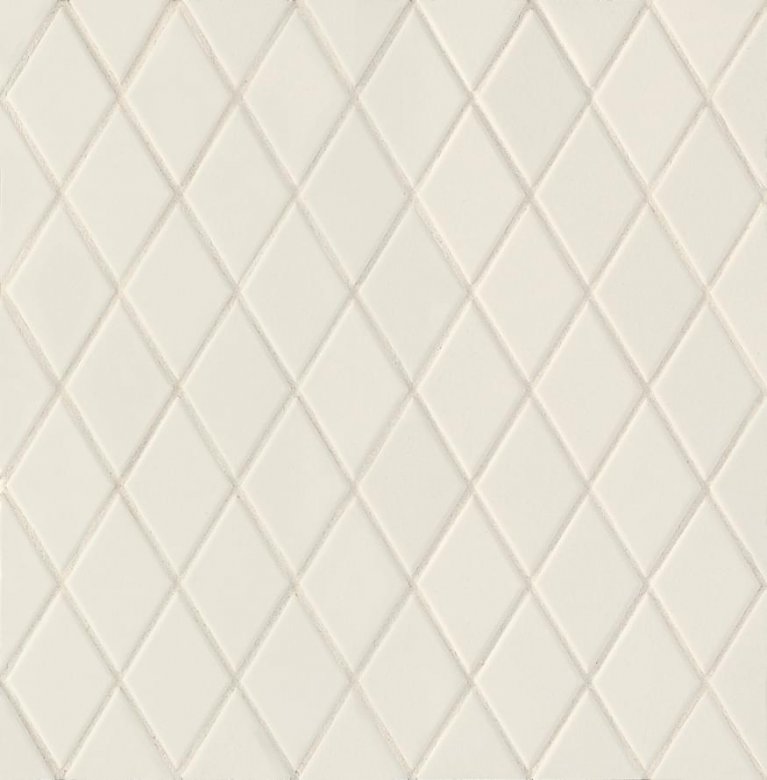 Mutina Rombini Romb Losange White 25.7x27.5