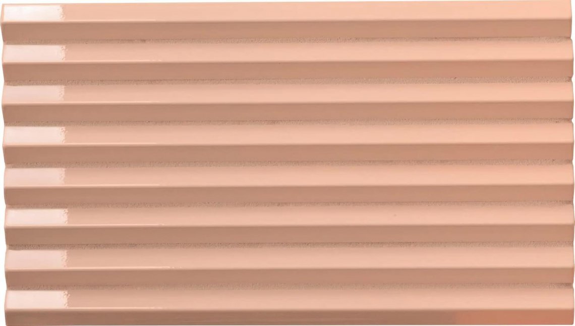 Mutina Rombini Triangle Glossy Extra Small Rose 18.6x31.5