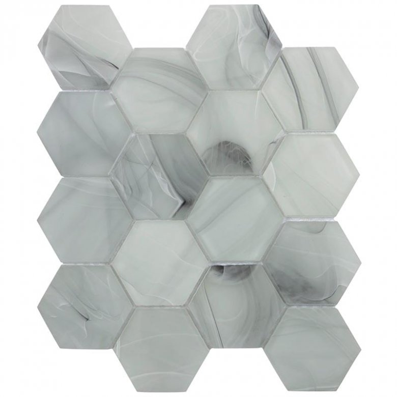 Natural Exclusive Cloud 9 Gray Hex 23.1x26.7