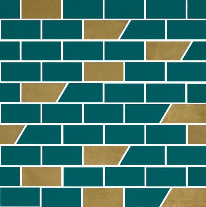 Naxos Hub Mosaico Deco Emerald 30x30