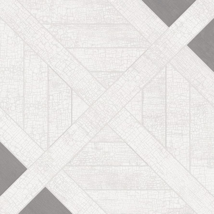 New Trend Creta Flori Blanco 41x41