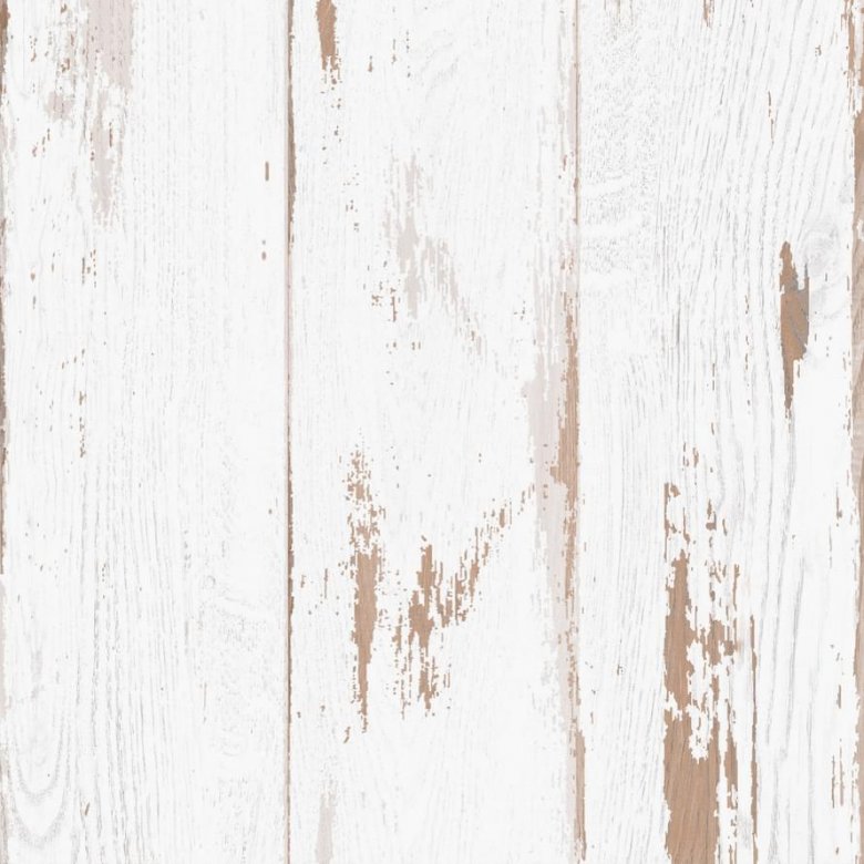 New Trend Montana Plank White 41x41