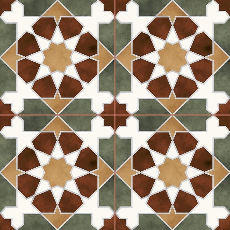 NiceKer Chic Rabat Green 45.2x45.2