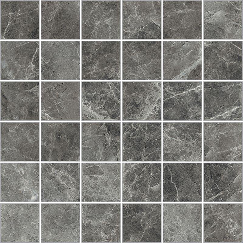 Novabell Imperial Michelangelo Mosaic Visone Grigio 30x30