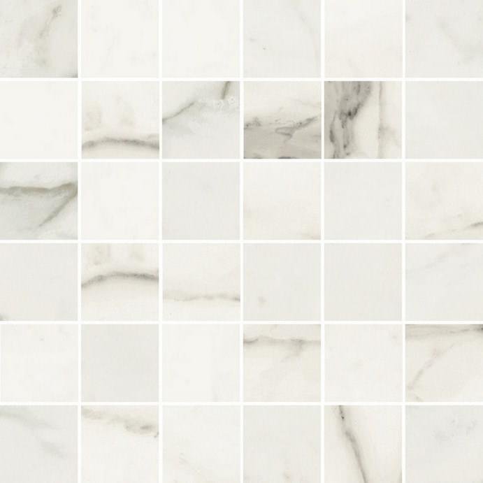 Novabell Imperial Michelangelo Mosaico 5X5 Levigato Bianco Apuano 30x30