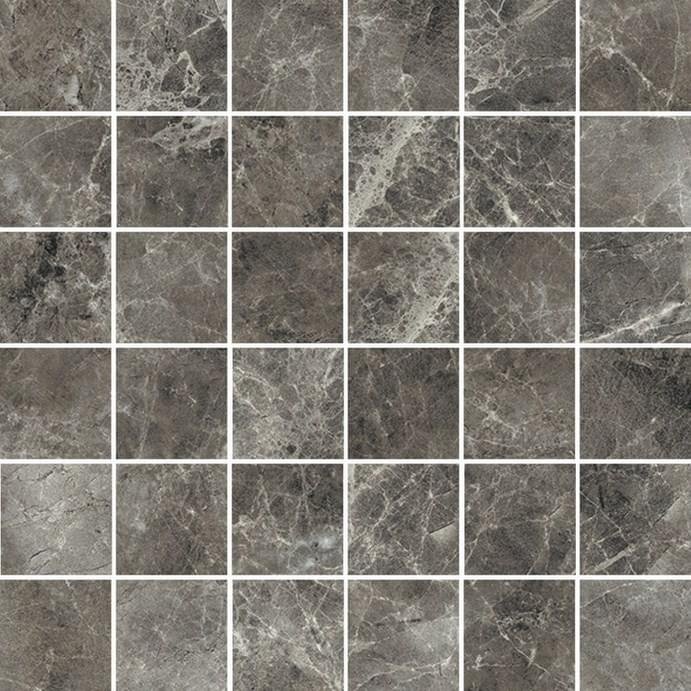 Novabell Imperial Michelangelo Mosaico 5X5 Satin Grigio Visone 30x30