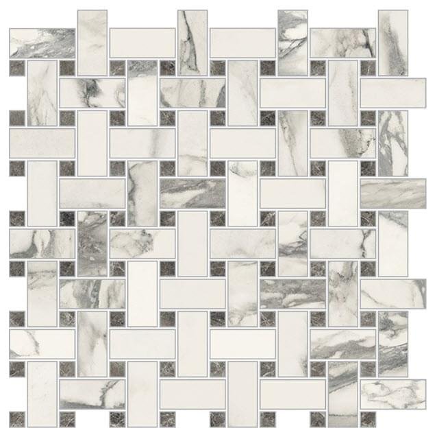 Novabell Imperial Michelangelo Trama Levigato Bianco Arabescato 30x30