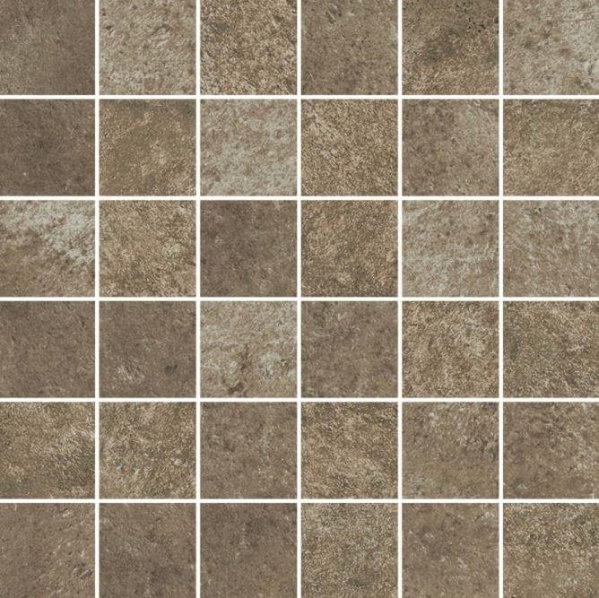 Novabell Overland Mosaico 5x5 Tabacco 30x30