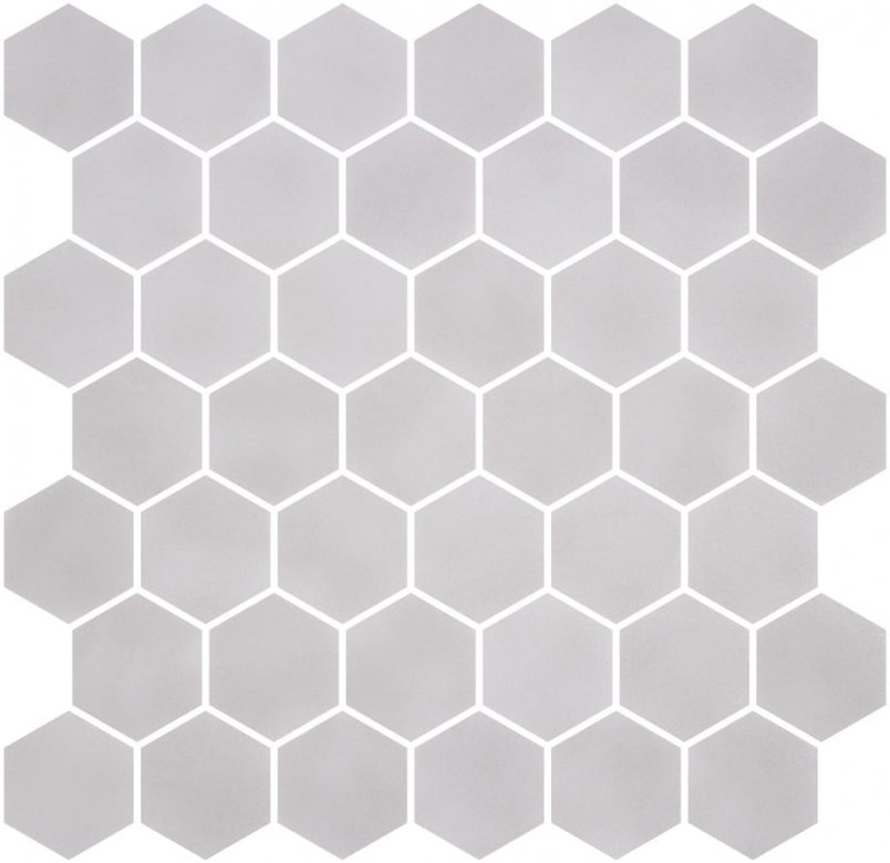 Onix Mosaico Hex Stoneglass Xl Gainsboro 28.4x28.6