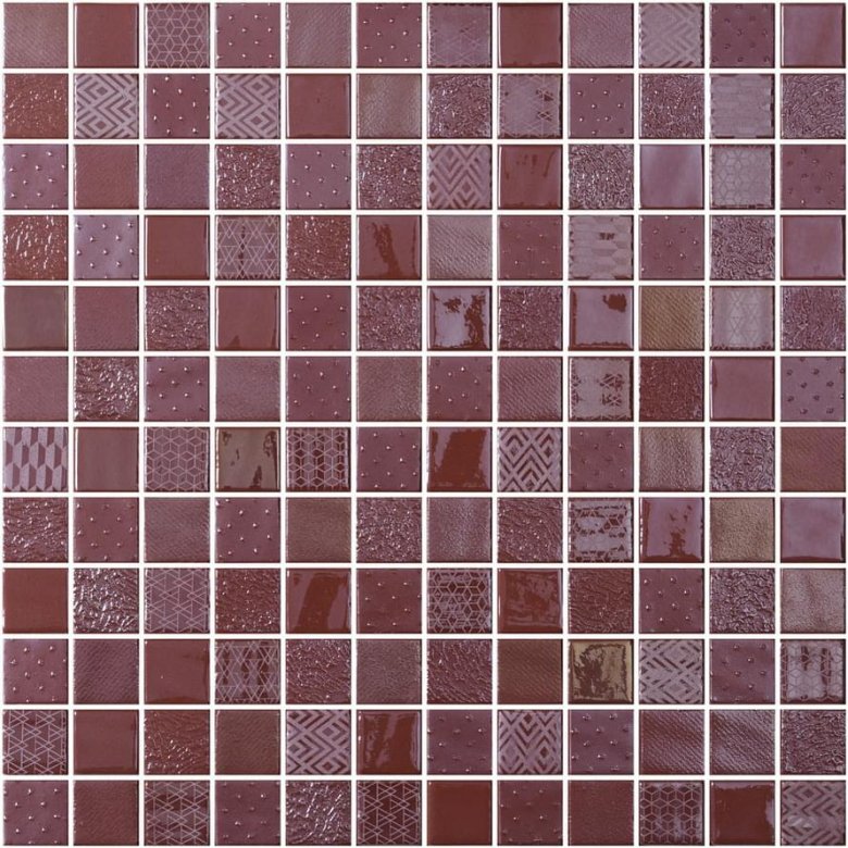 Onix Mosaico Metal Blends Metal Russet 31.1x31.1