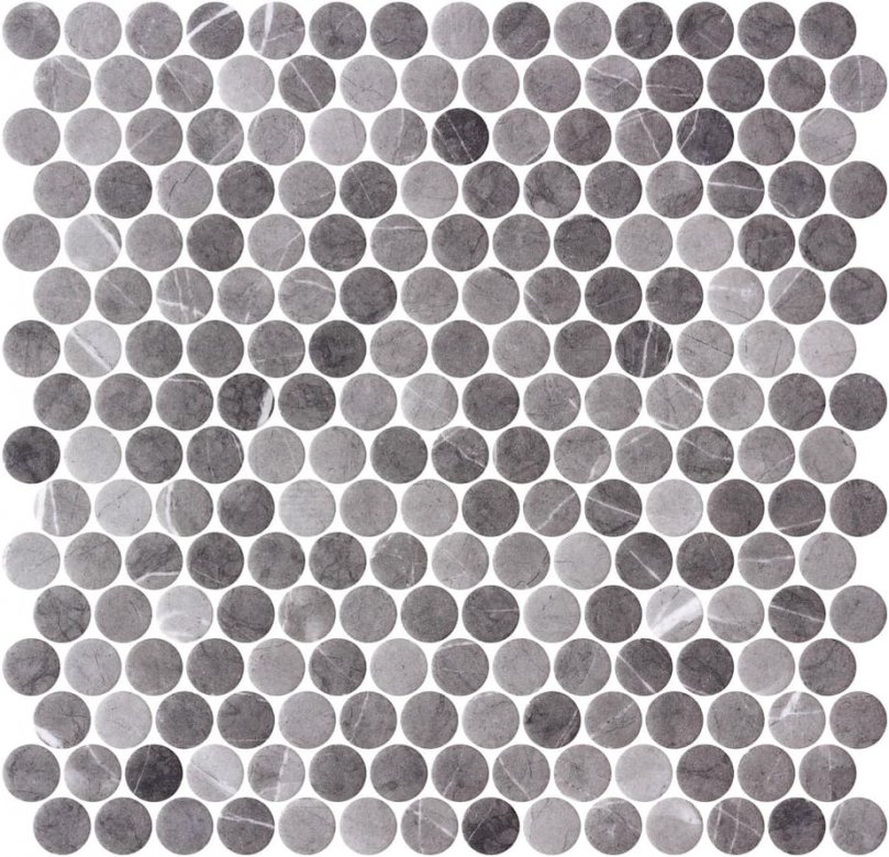 Onix Mosaico Penny Ecostones Grafito Matte 28.6x28.6