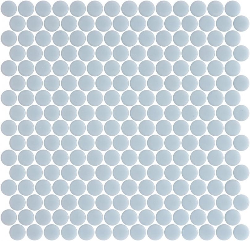 Onix Mosaico Penny Natureglas Pale Blue Matte 28.6x28.6