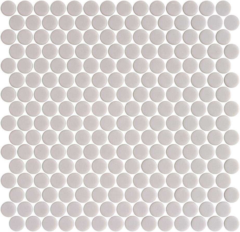 Onix Mosaico Penny Natureglas Taupe Matte 28.6x28.6