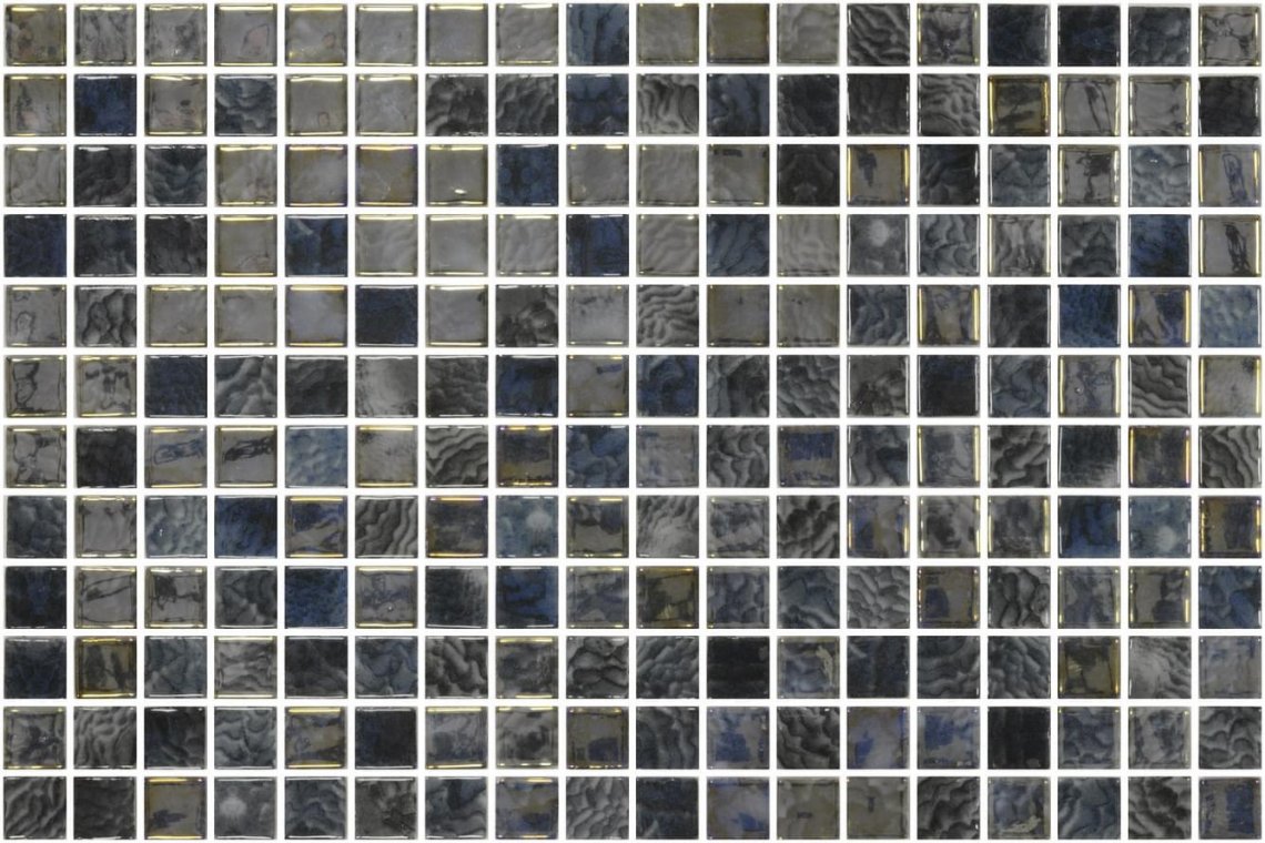 Onix Mosaico Vanguard Pool Arrecife Iridis Grey 31x46.7