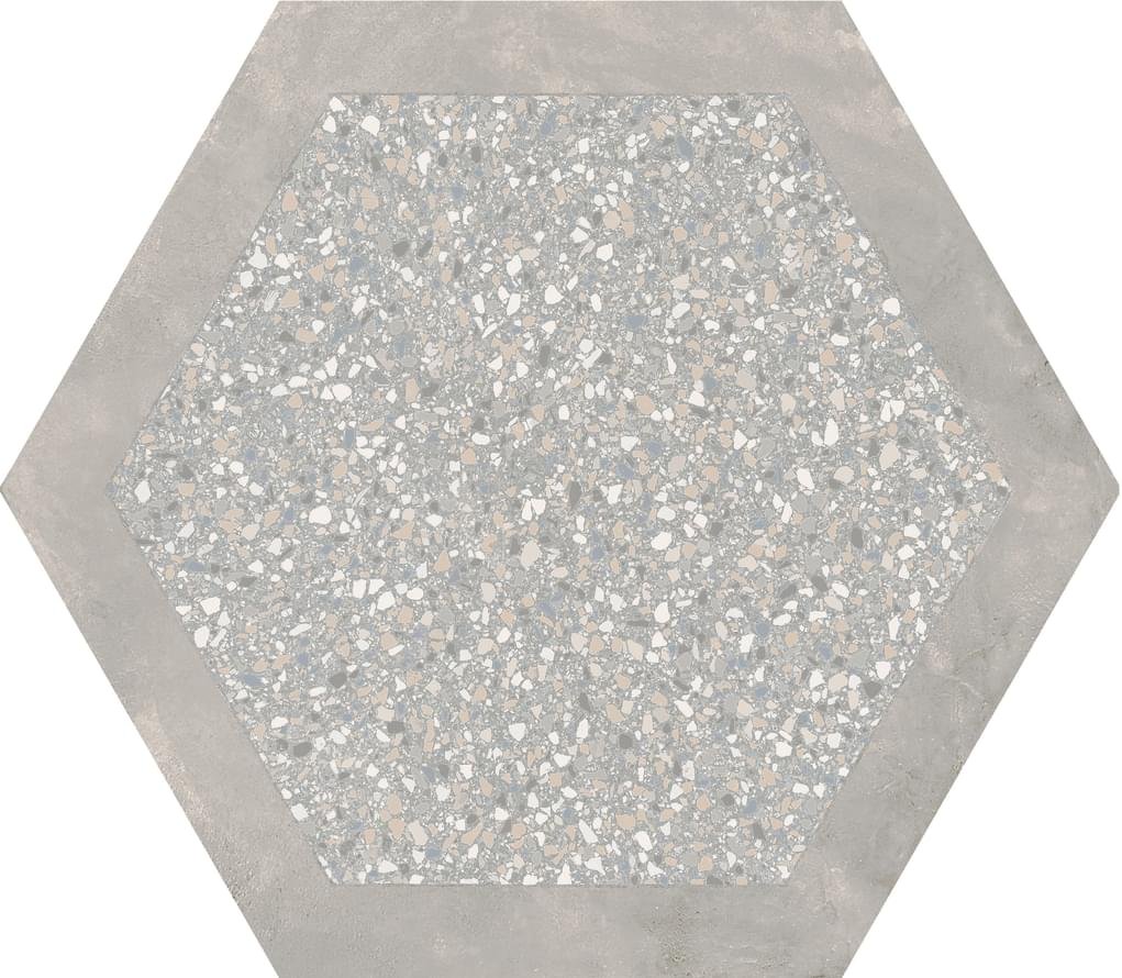 Ornamenta Cocciopesto Malta Portland D60 Hexagon 60x60