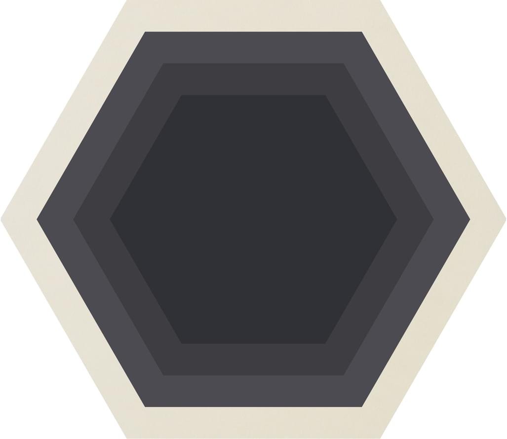 Ornamenta Core Basic Honeycomb White D 60 Hexagon 60x60