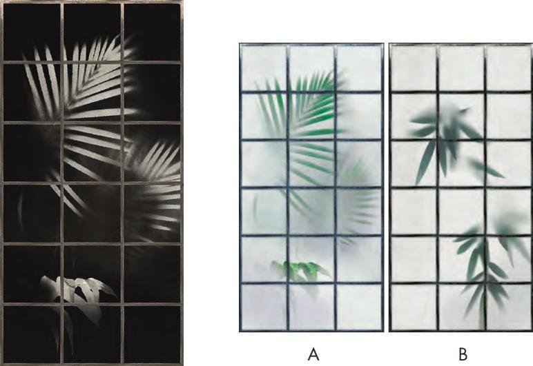 Ornamenta Mini Operae Window Black 60x120