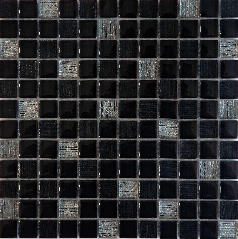 ORRO Glass Vesta Black 30x30