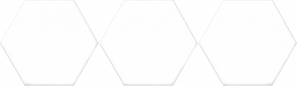 Oset Versalles Hex White 20x24