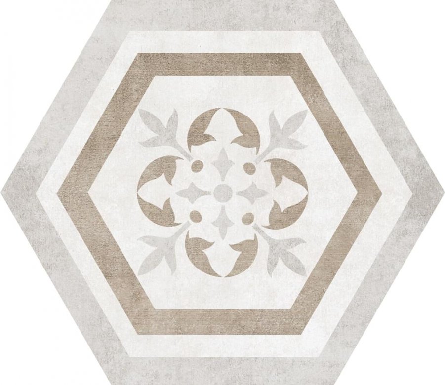 Pamesa Alpha Hex Mix Beige 25.8x29