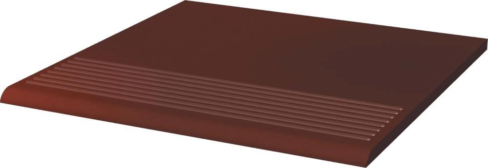 Paradyz Cloud Brown Stopnica Prosta 30x30