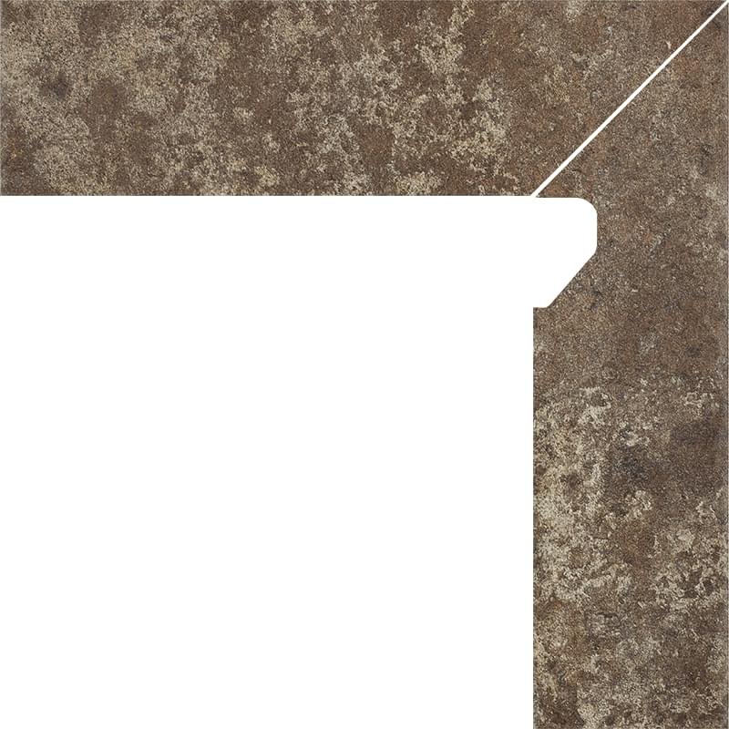 Paradyz Ilario Brown Cokol Prawy 2-Elementowy 8.1x30