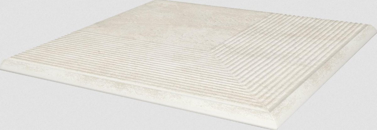 Paradyz Scandiano Beige Stopnica Narozna 30x30