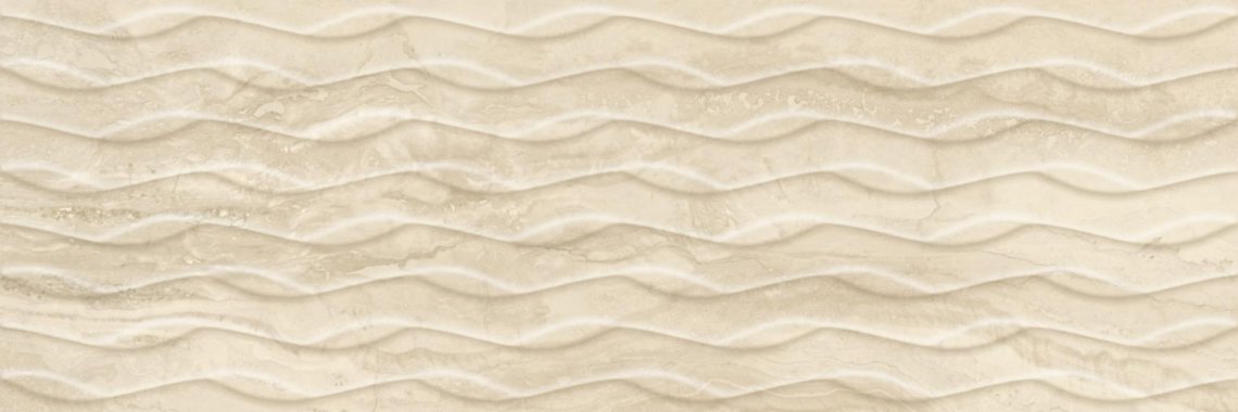 Paradyz Silence Beige Wall Struktura Rekt Gloss 25x75