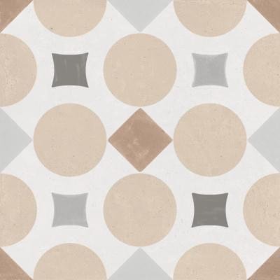 Peronda Harmony Patterns Sand Geometric 22.3x22.3