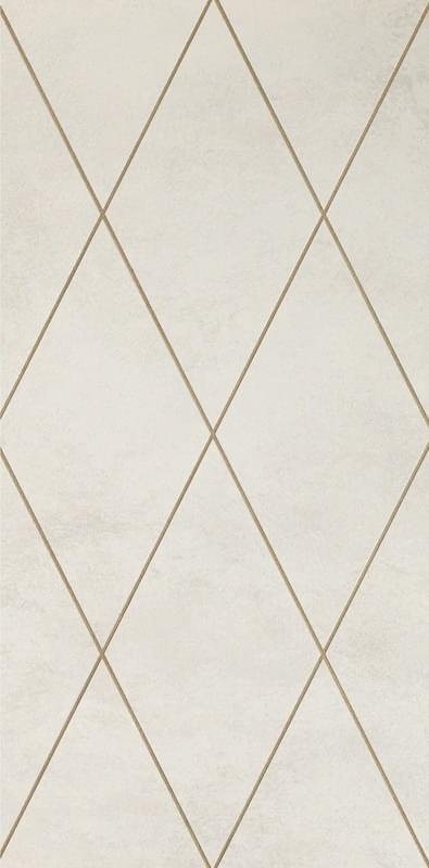 Petracers Ad Maiora Rhombus Oro Su Beige 50x100