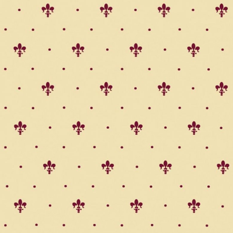 Petracers Grand Elegance Giglio Bordeaux Su Crema 20x20