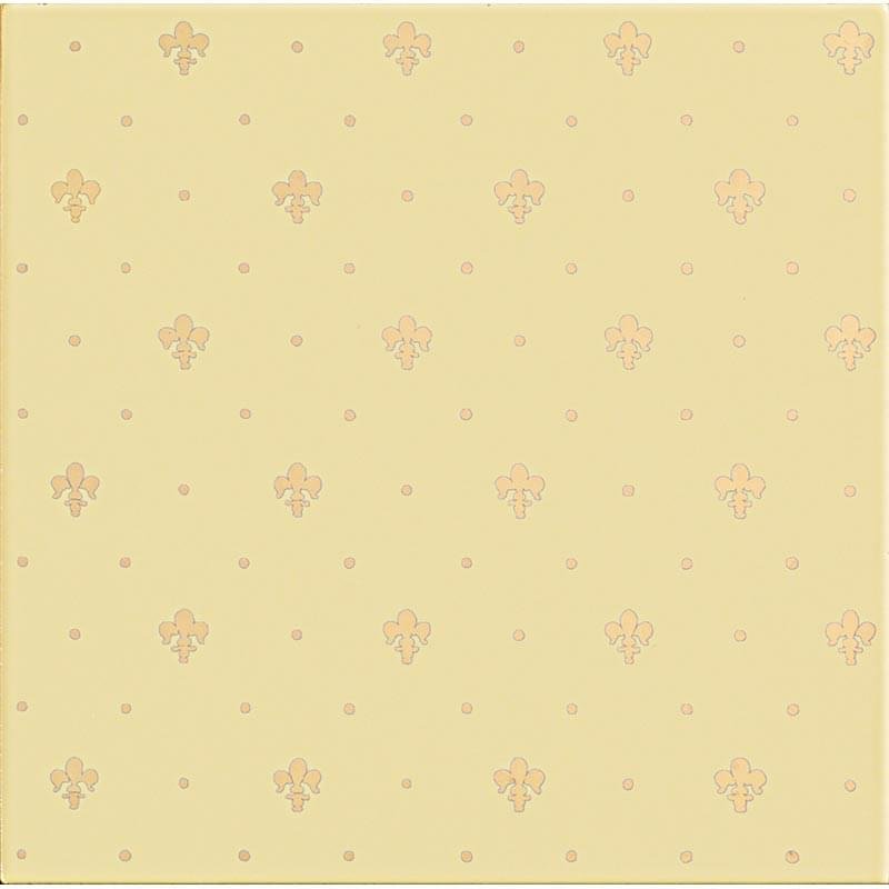 Petracers Grand Elegance Gold Giglio Oro Su Crema 20x20