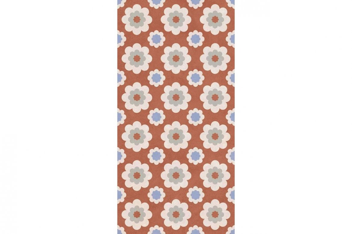 Piemme Ceramiche Homey Flower Cotto Nat 60x120