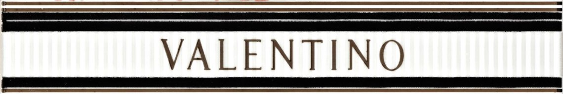 Piemme Valentino Elite Bianco Nero Listello V 5x30