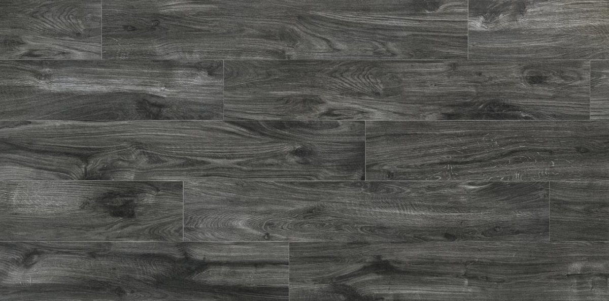 Porcelaingres Pure Wood Black 20x120