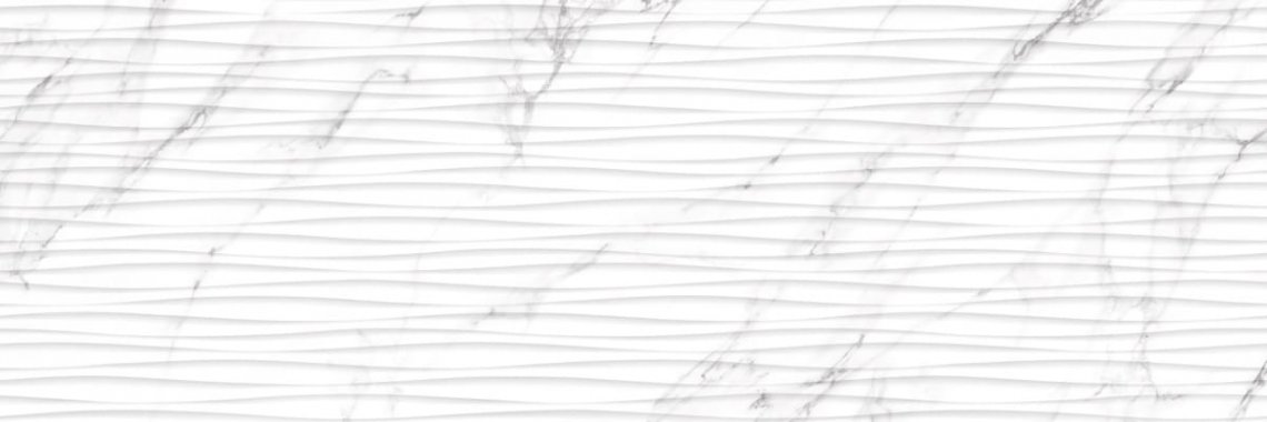 Primavera Omnia White Decor 03 Glossy 30x90