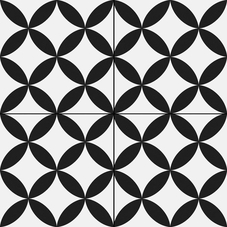 Prissmacer Circle Black Pre-Cut 45x45