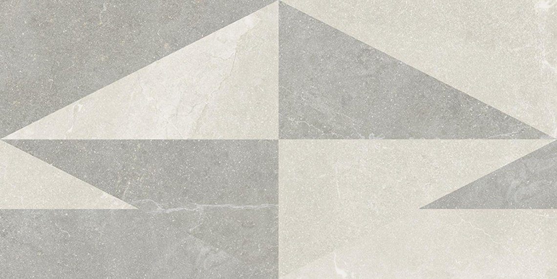 Provenza Eureka Intarsio Bianco-Grigio 30x60