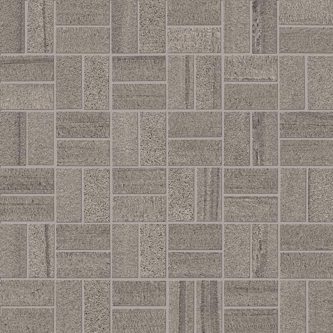 Provenza Evo Q Mosaico Domino Dark Grey Rett 30x30