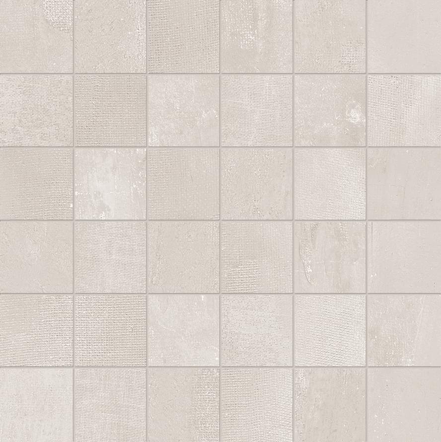 Provenza Gesso Mosaico 5X5 Natural White Rett 30x30