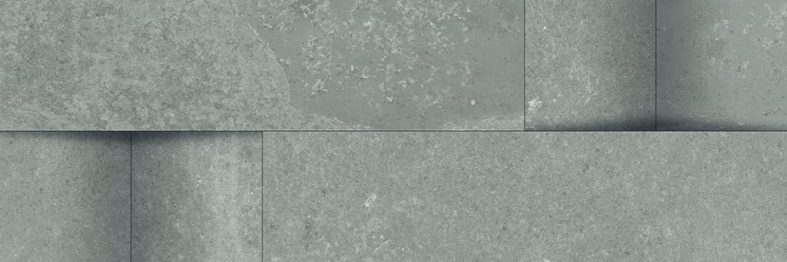 Provenza Groove Mosaico Steps Bright Grey 19x59