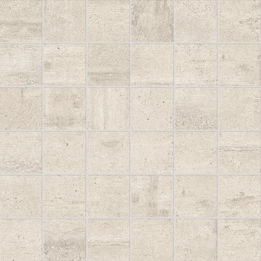 Provenza Re Use Concrete Mosaico Calce White Rett 30x30