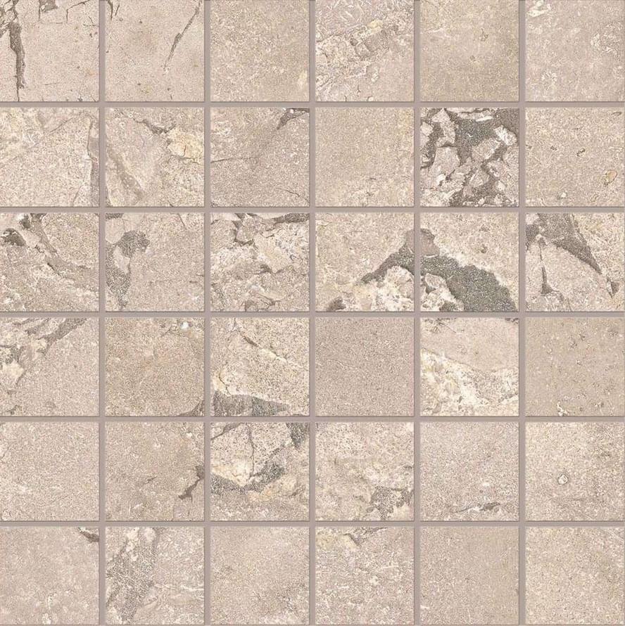 Provenza Unique Infinity Mosaico 5X5 Cobblestone Beige 30x30