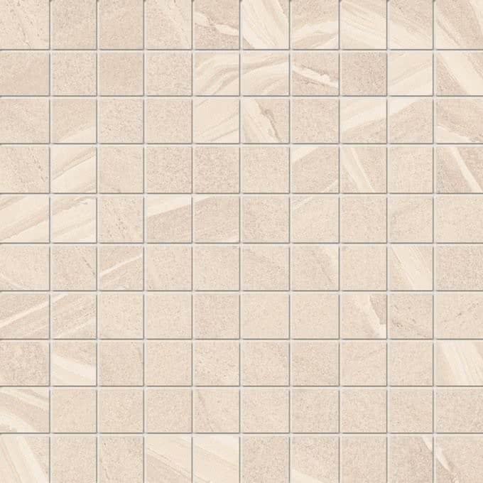 Provenza Zerodesign Mosaico 3X3 Pietra Bolivian White Lapp Rett 30x30