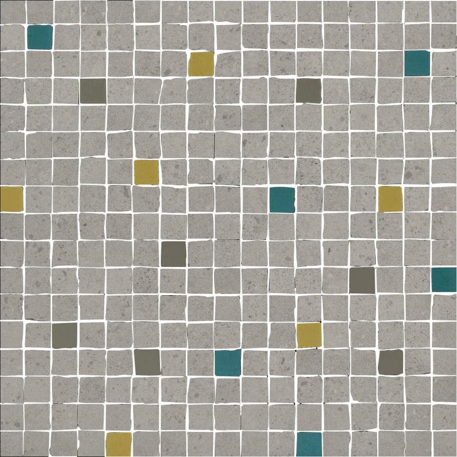 Ragno Cocciopesto Mosaico Antracite 40x40