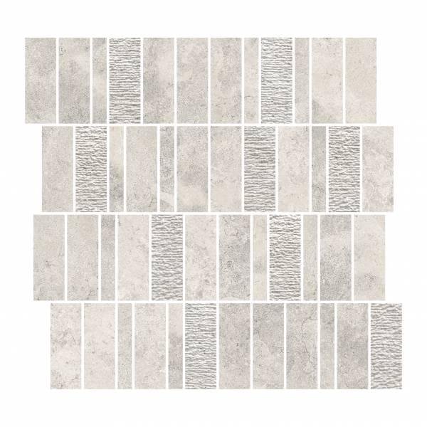 Refin Pedra Azul Ivory Mosaico Mix R 30x30